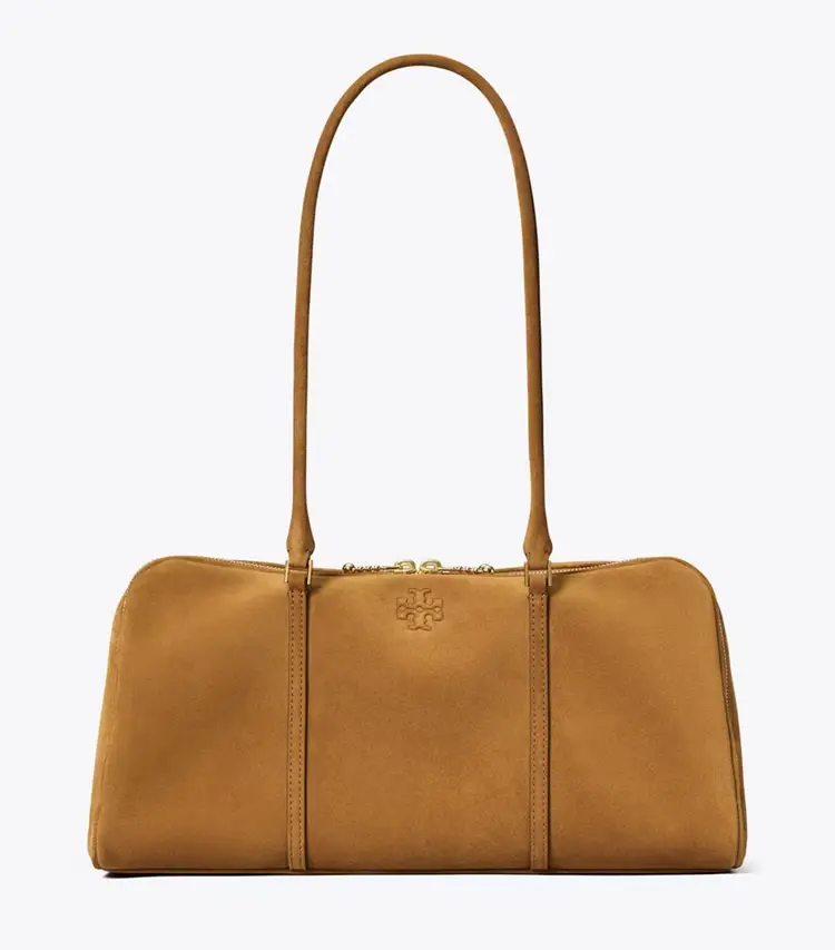 Marshmallow Suede Satchel - Image 3
