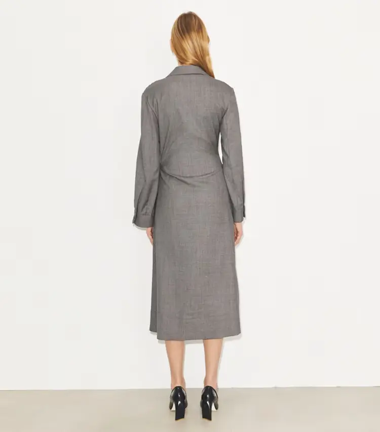 Wool Wrap Dress - Image 3