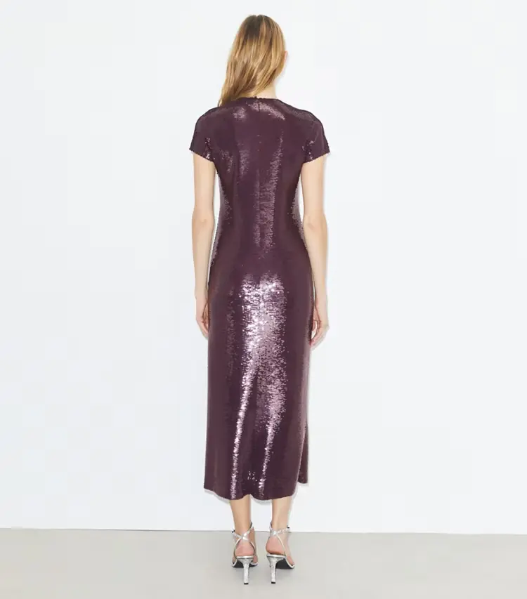 Sequined T-Shirt Dress - Image 3