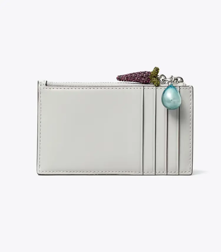 Kira Diamond Quilt Charm Zip Card Case - Image 3