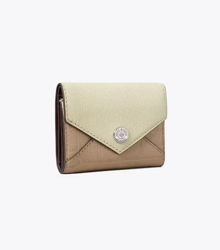 Small Colorblock Envelope Wallet