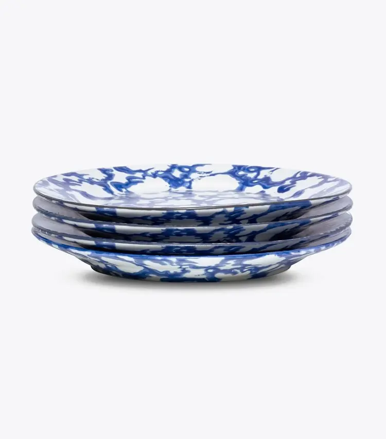 Spongeware Salad Plate, Set Of 4 - Image 2