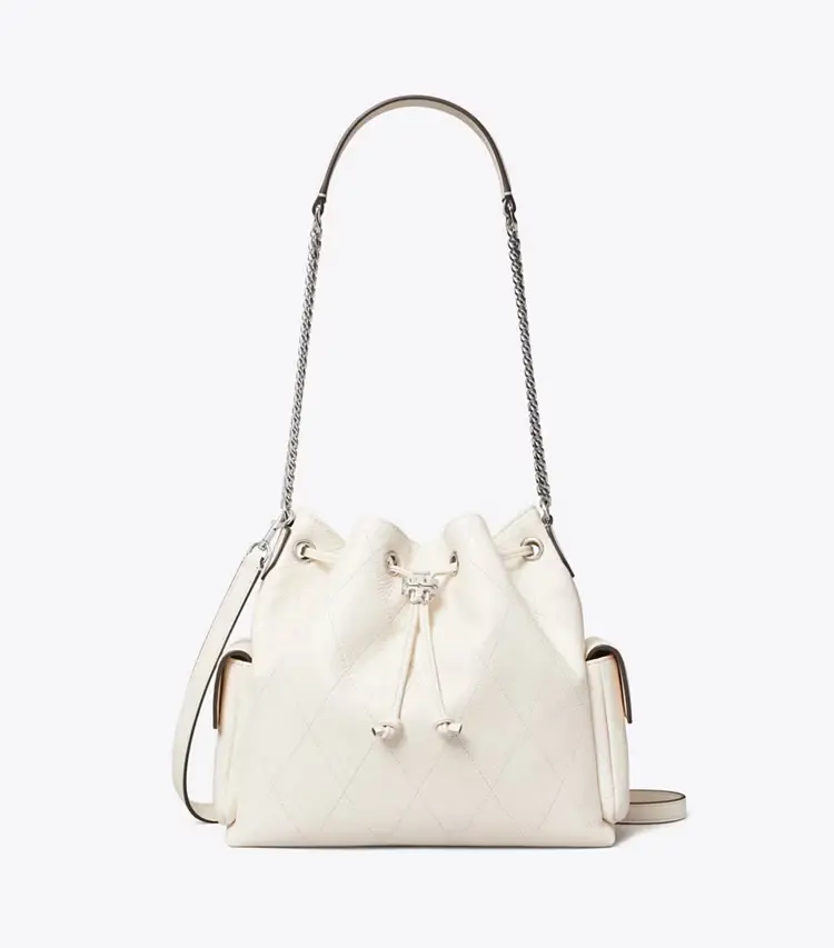 Charlie Quilted Drawstring Shoulder Bag - Image 4
