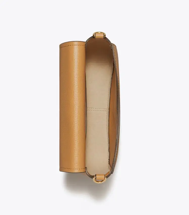 Leather Flap Crossbody - Image 4