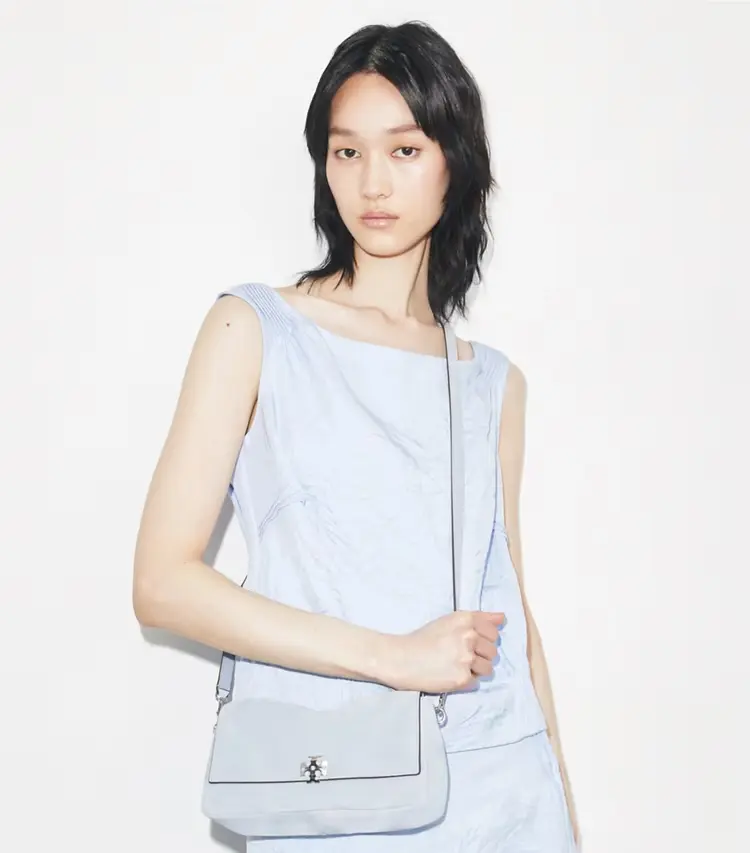 Small Charlie Suede Shoulder Bag - Image 3