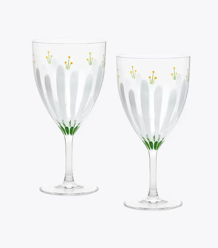 Spring Meadow Wine Glass, Set Of 2 - Image 2