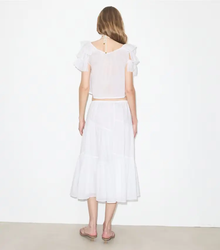 Ruffle Cotton Top - Image 4