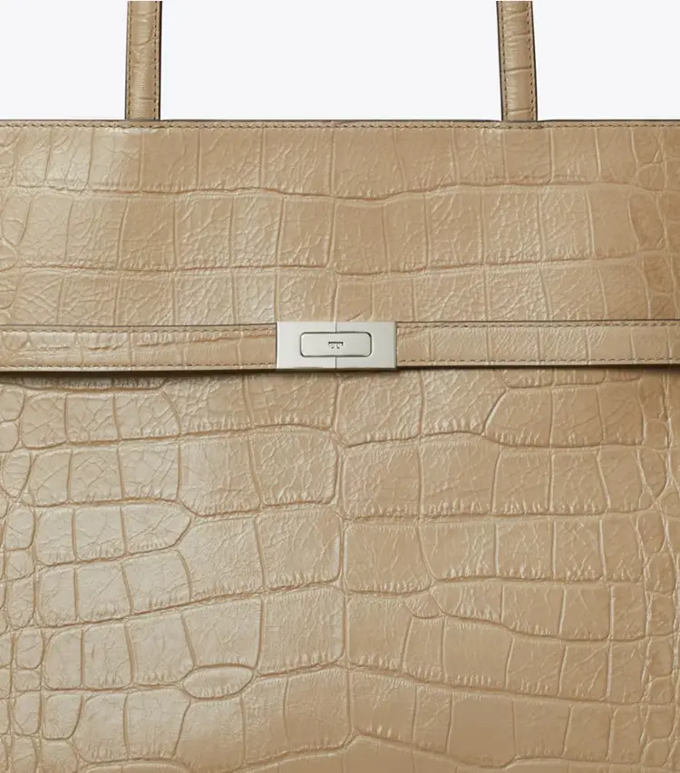 Lee Radziwill Embossed Tote - Image 4