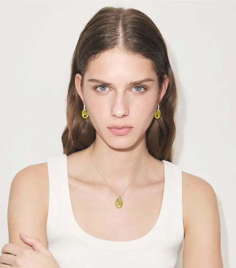 Gemini Link Pendant Necklace - Image 3