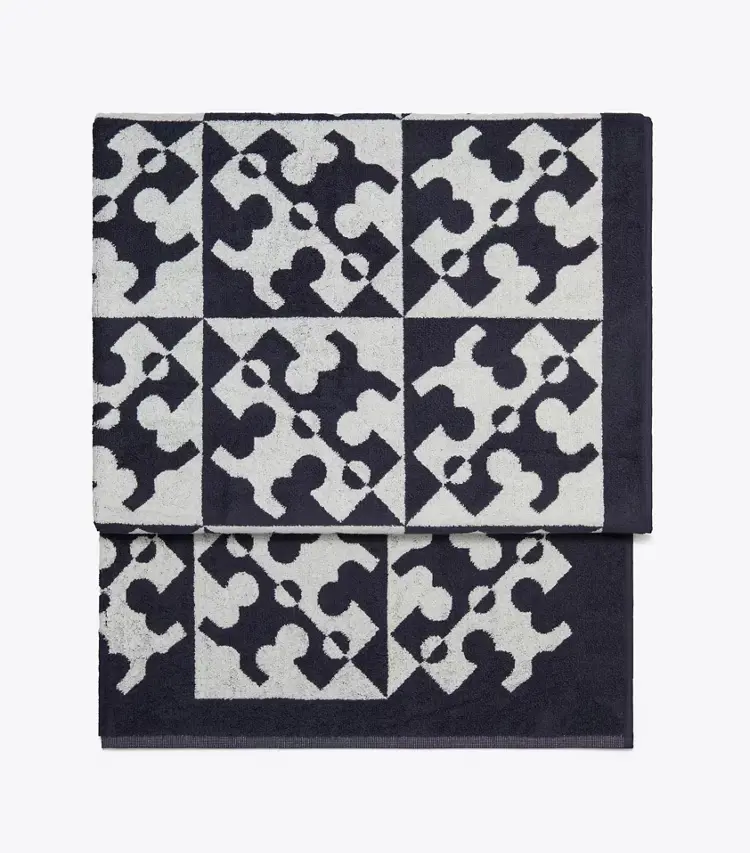 Diagonal T Jacquard Towel - Image 2