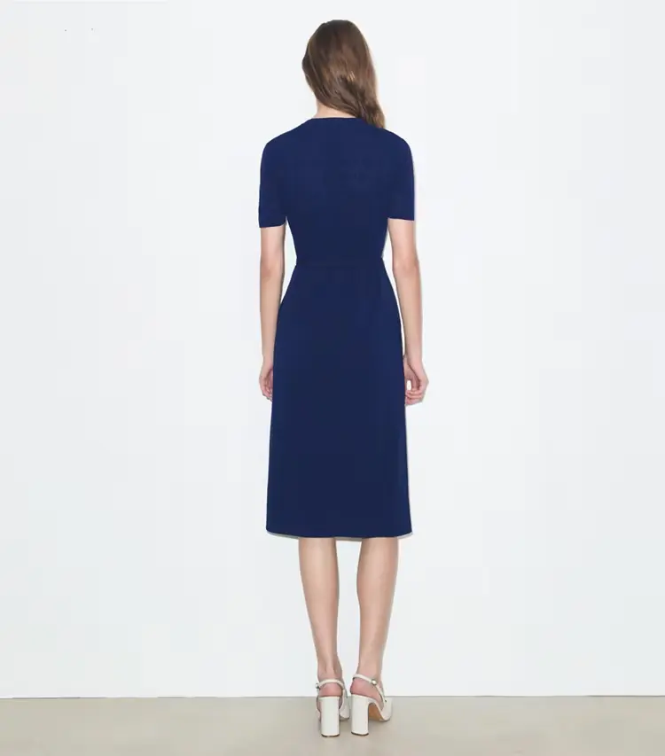 Viscose Pointelle Dress - Image 3