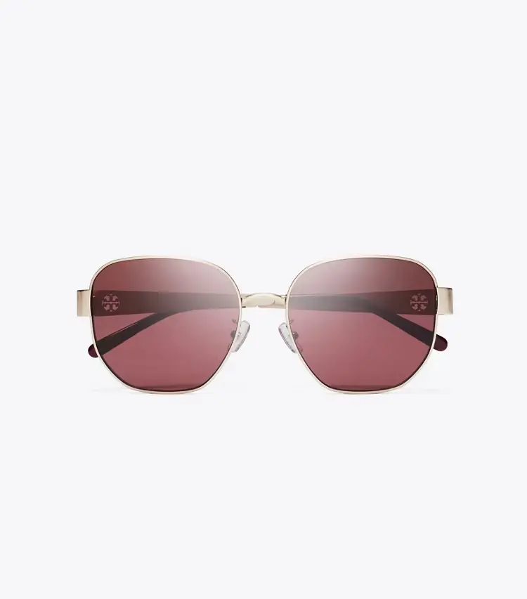 Miller Metal Square Sunglasses - Image 3