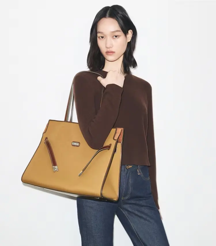 Lee Radziwill Canvas Tote - Image 2