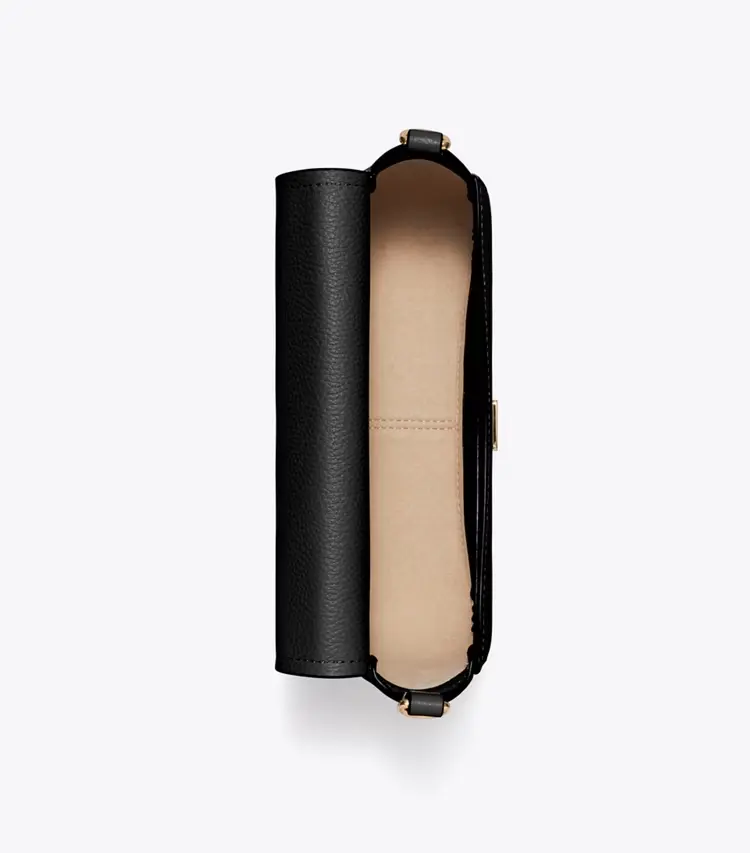 Leather Flap Crossbody - Image 4