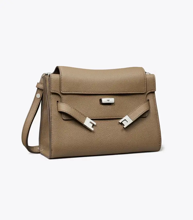 Lee Radziwill Pebbled Shoulder Bag
