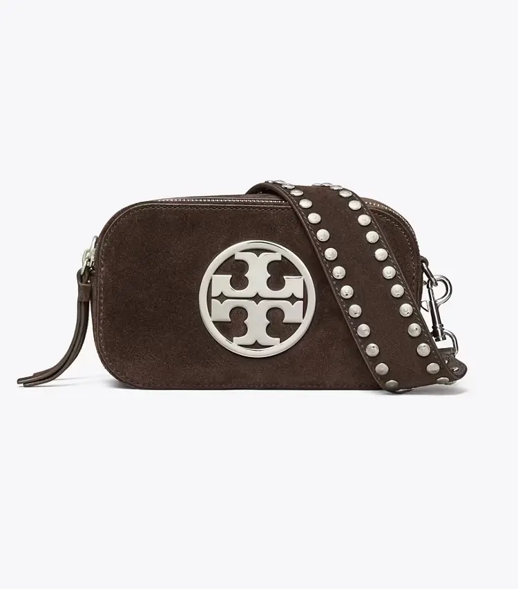 Mini Miller Suede Crossbody Bag - Image 3