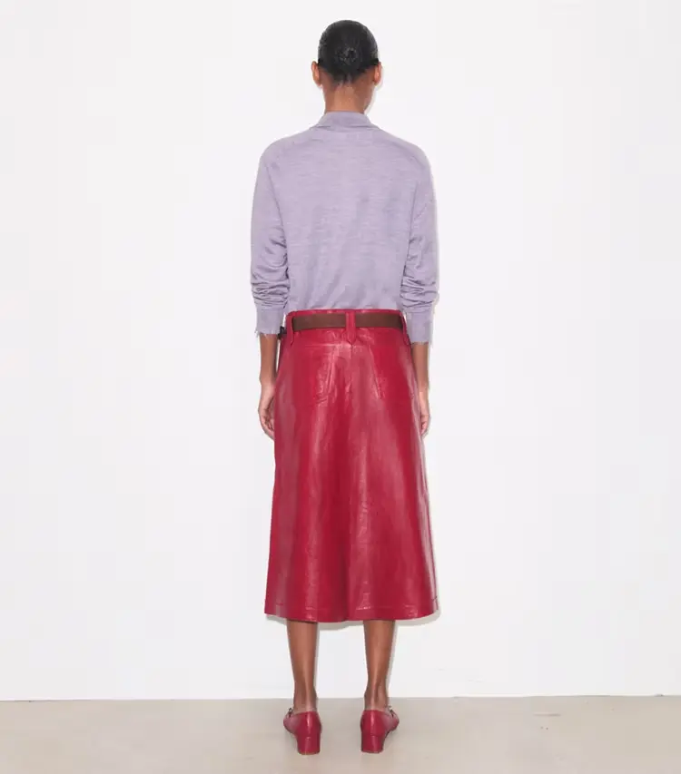 Leather Skirt - Image 3