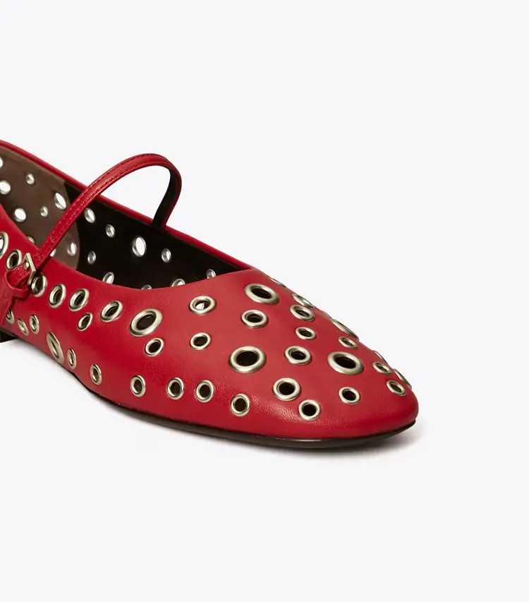 Eyelet Mary Jane Ballet - Image 4