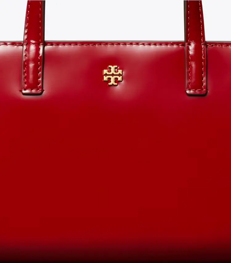 Mini Patent Leather Tote - Image 3