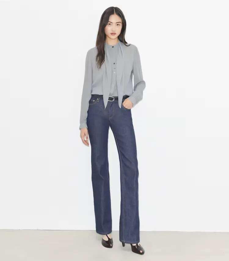 Georgette Bow Blouse - Image 3