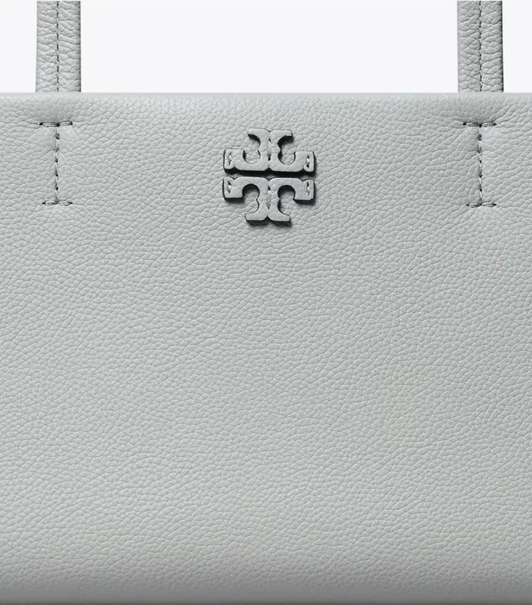 Leather East West Satchel - Image 4