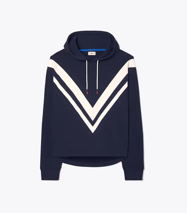 French Terry Chevron Hoodie