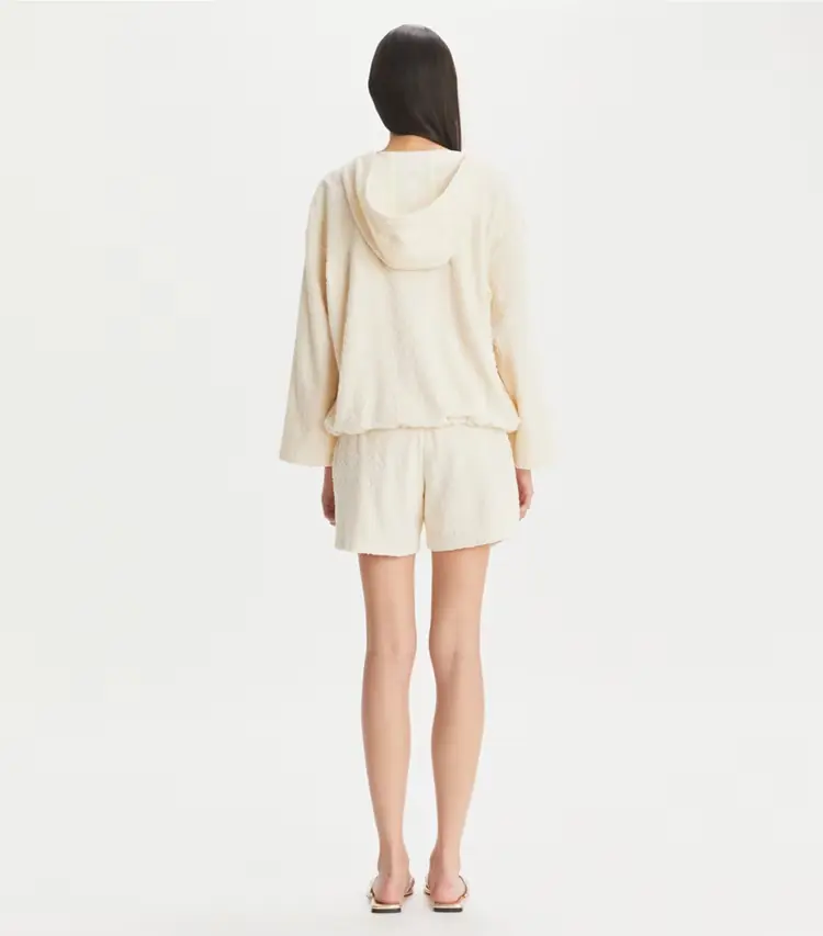 Terry Jacquard Logo Hoodie - Image 4