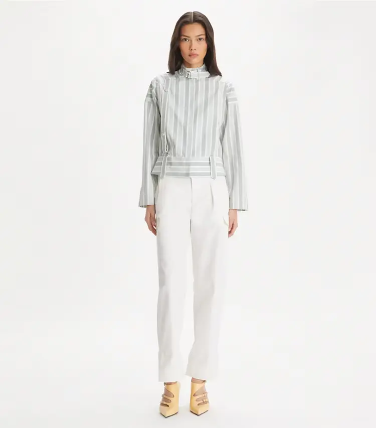 Cotton Striped Shirt - Image 3