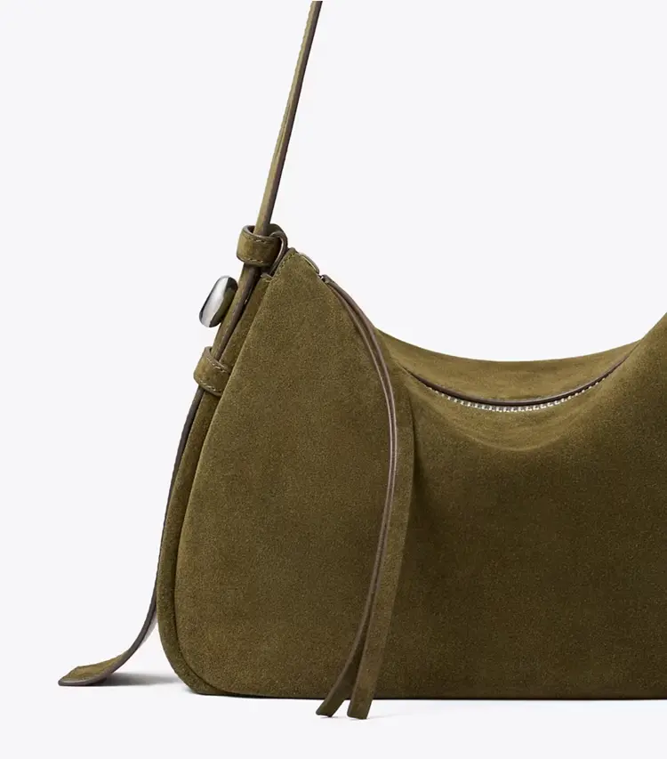 Romy Suede Shoulder Bag - Image 4