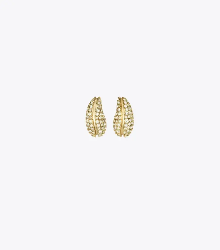Mini Pierced PavÉ Earrings