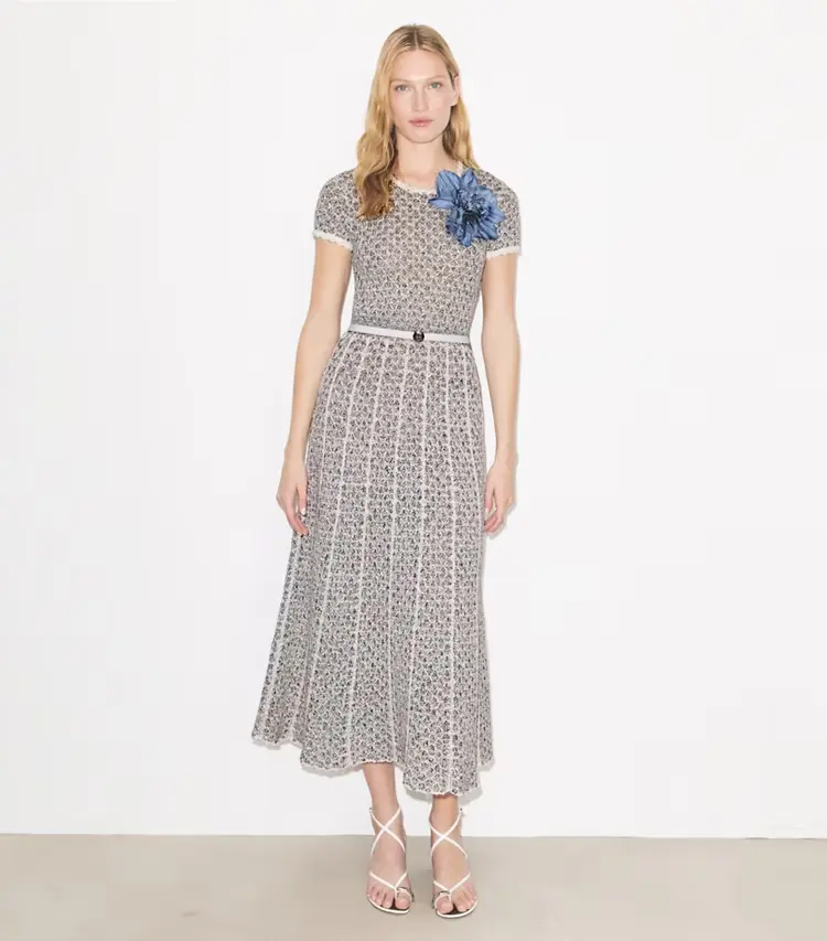 Floral AppliquÉ Knit Dress - Image 2