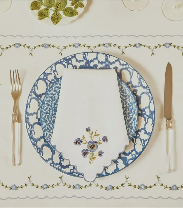 Spongeware Dinner Plate, Set Of 2 - Image 3