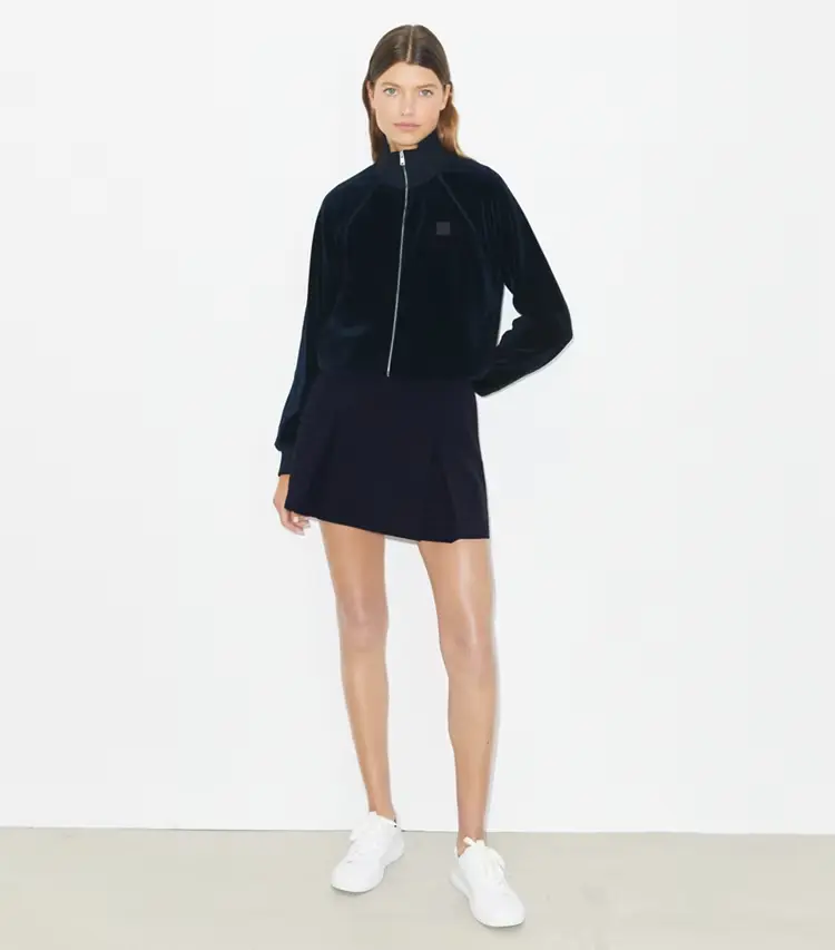 Velour Track Jacket - Image 3