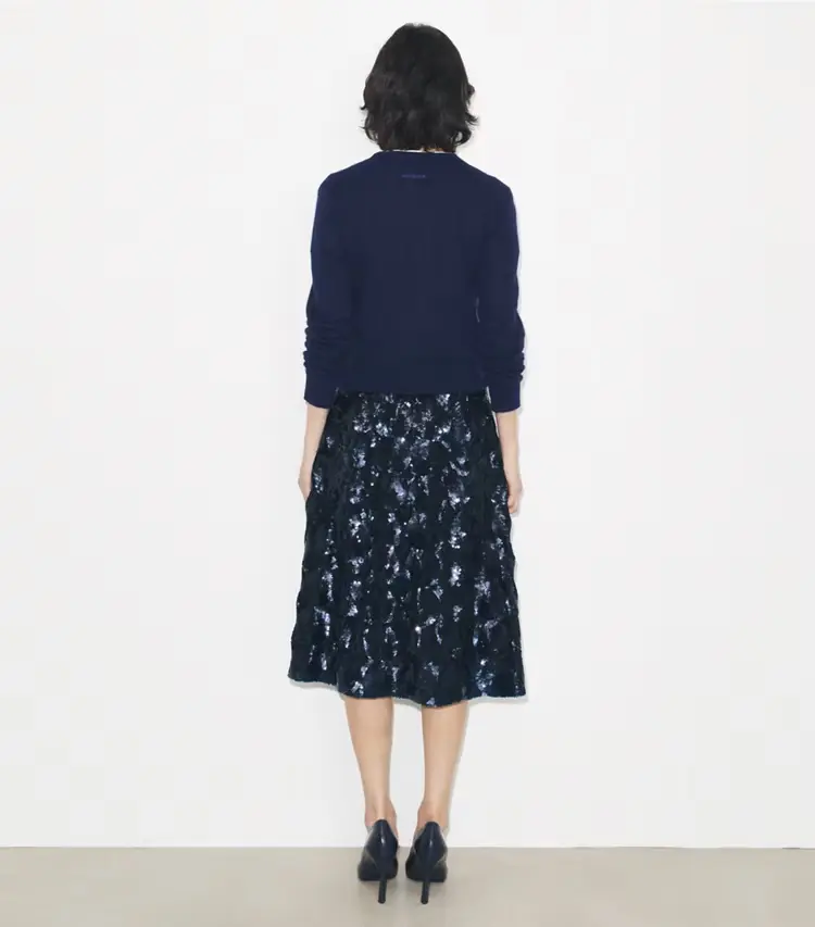 Embellished Sequin Skirt - Image 3