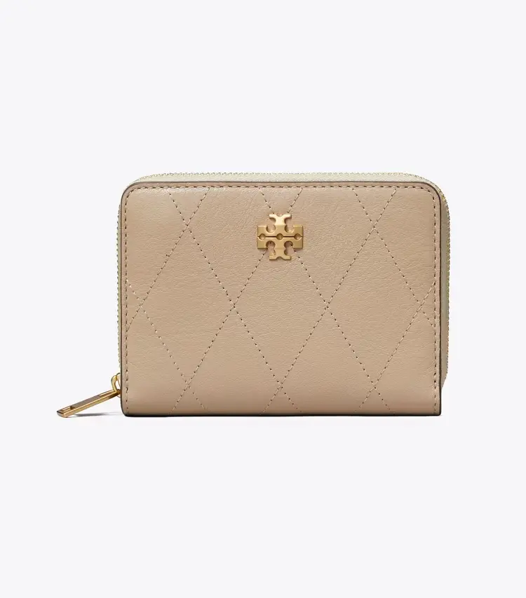 Small Charlie Quilted Zip-Around Wallet - Image 2