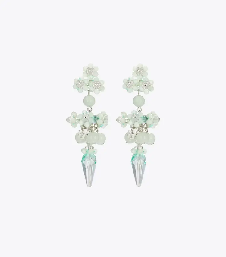 Curiosity Beaded Linear Earrings