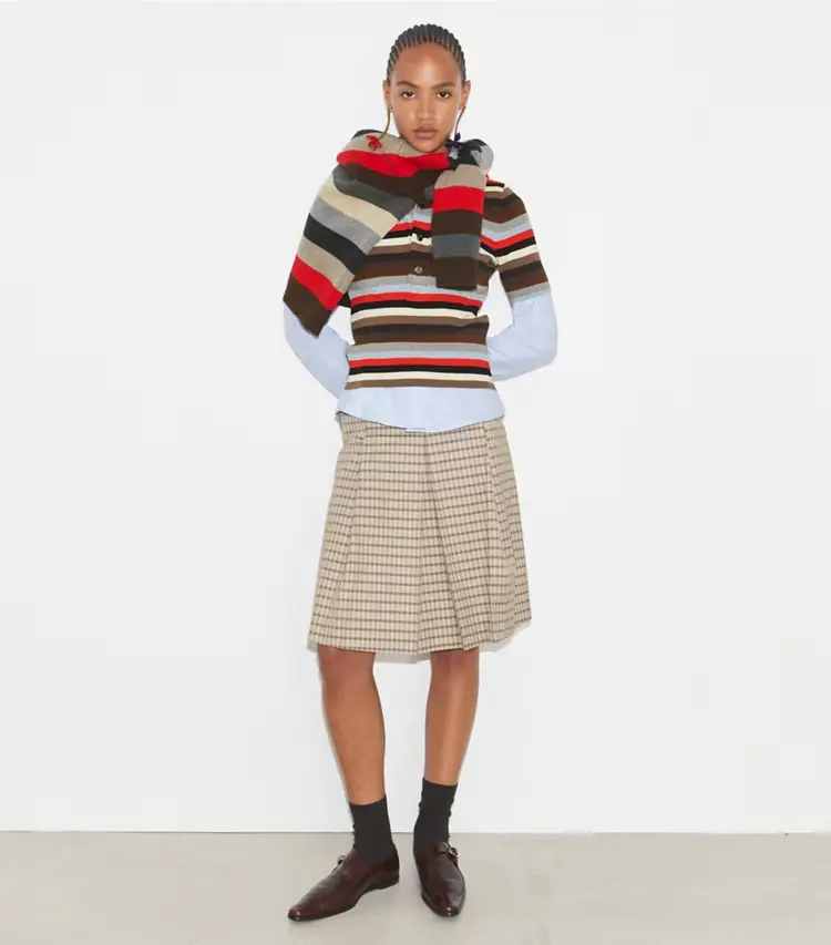 Plaid Golf Skirt - Image 2