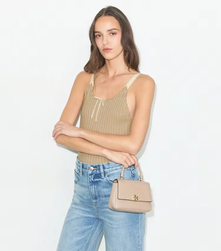 Mini Charlie Quilted Top-Handle Crossbody - Image 3