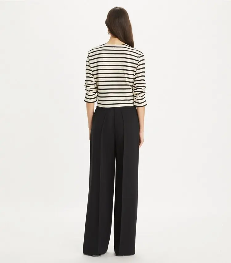 Scrunched Sleeve T-Shirt - Image 4