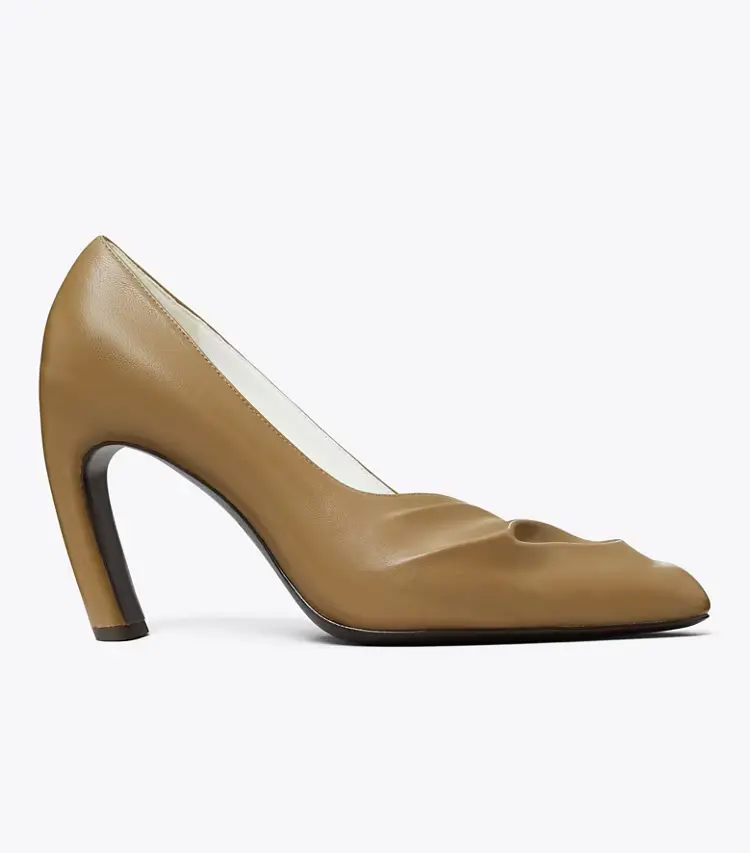 Sculpted Peep-Toe Pump - Image 3