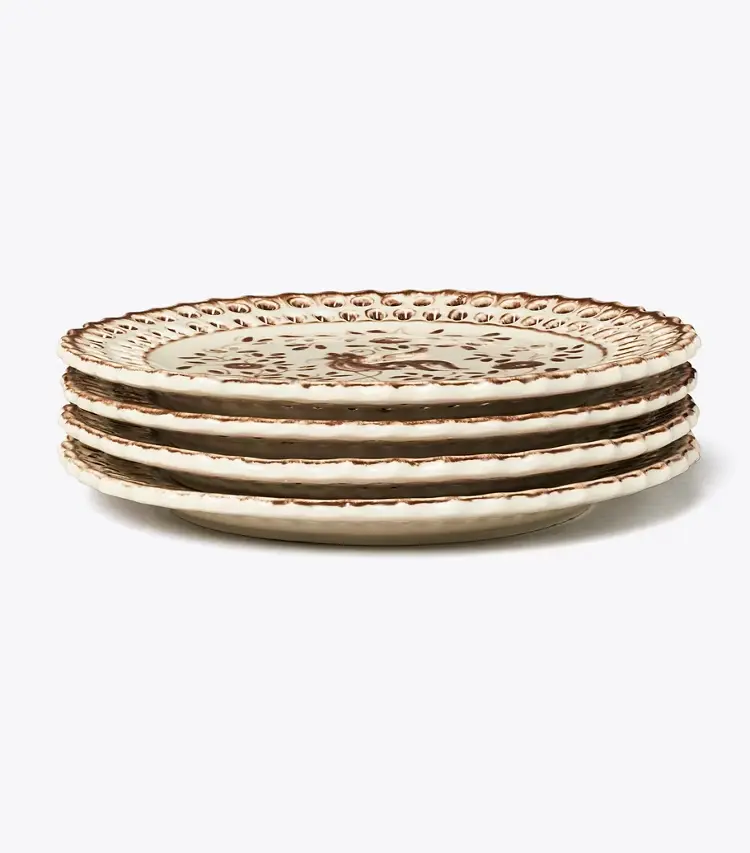 Oiseau Salad Plate, Set Of 4 - Image 2