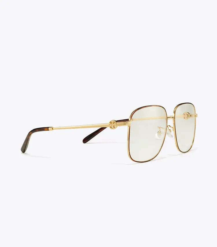 Miller Metal Square Eyeglasses - Image 2