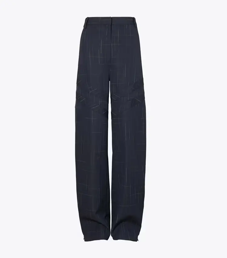 Wide-Leg Wool Pant