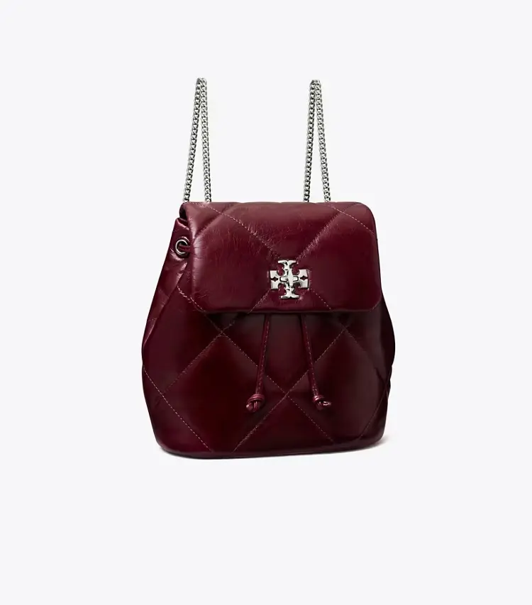Mini Kira Diamond Quilt Distressed Backpack