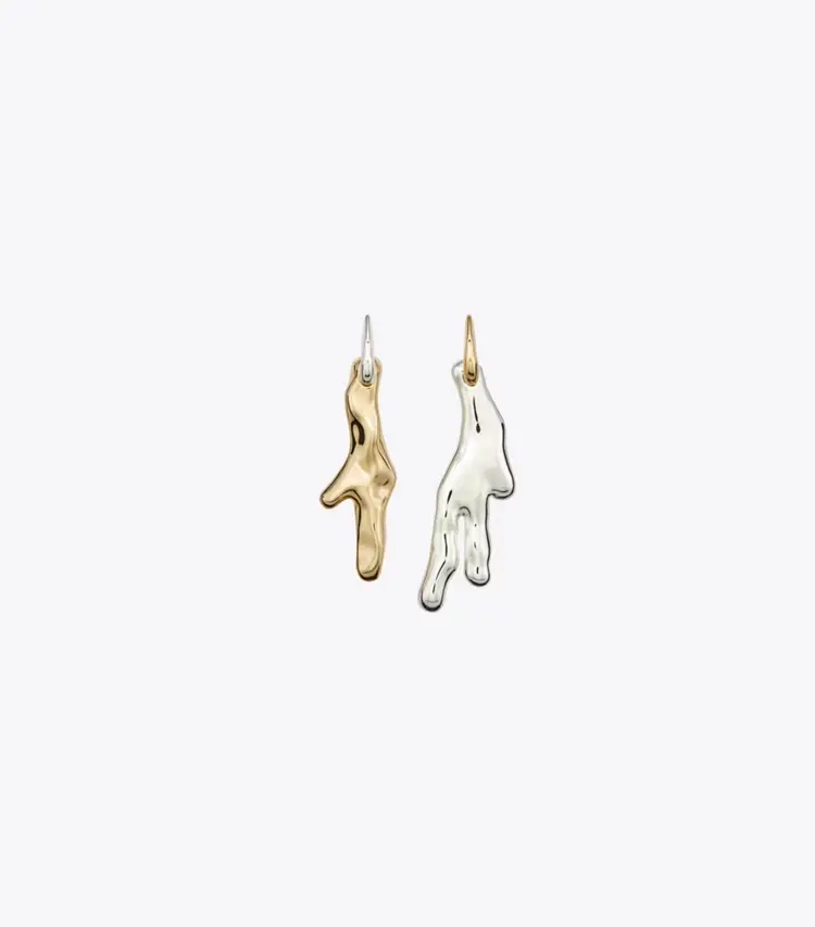 Curiosity Coral Drop Earring