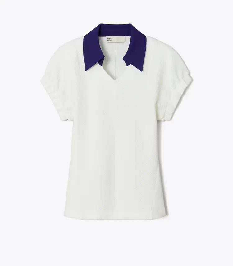 Cotton And Silk Polo