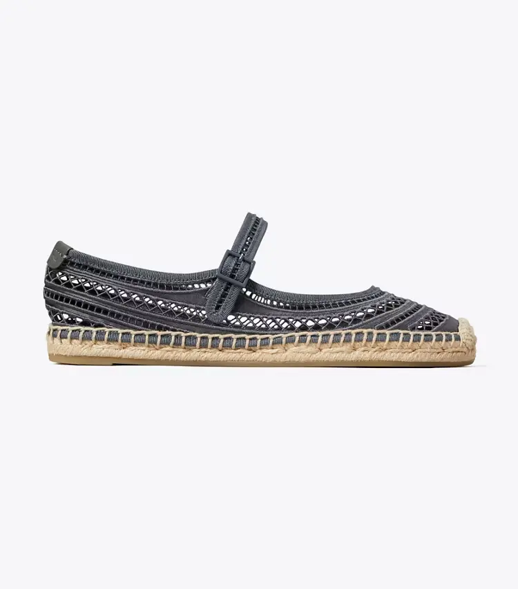 Open Weave Mary Jane Espadrille - Image 2