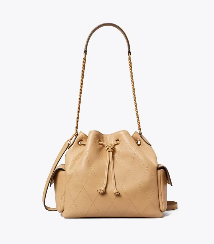 Charlie Quilted Drawstring Shoulder Bag - Image 4