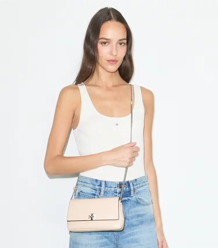 Charlie Quilted Chain Crossbody - Image 2