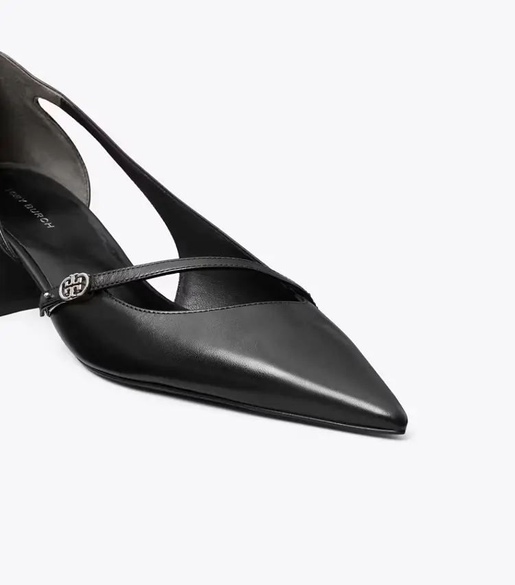 Double T Buckle D'orsay Pump - Image 4